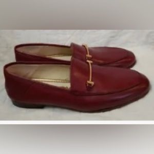 Sam Edelman Womens Loraine Beet
Red Horsebit Leather Loafers Size 9